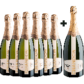 Kit Chandon: 6 Réserve Brut cada + 1 Magnum 1.5L